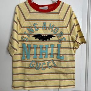 NWT GUCCI Boys T Shirt Striped